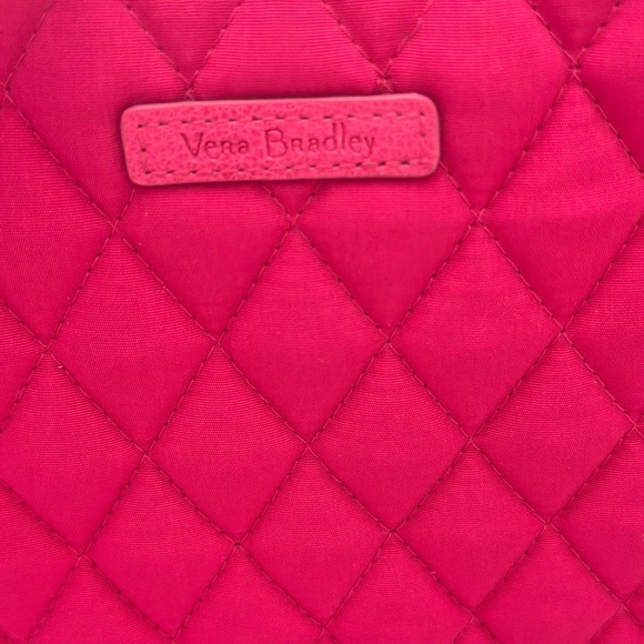 Hot Pink Quilted Crossbody Bag - Picture 4 of 9